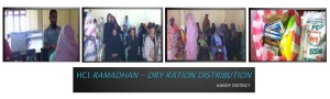 HCI Ramadhan -Dry Ration Distribution 2013