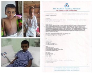 (427) 7 year old child needs help for heart surgery